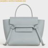 Replica Celine Belt Nano Bag In Light Khaki Grained Calfskin