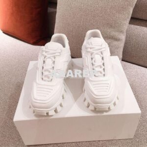 Replica Prada Cloudbust Thunder Sneakers Men Female 1E819L White 2