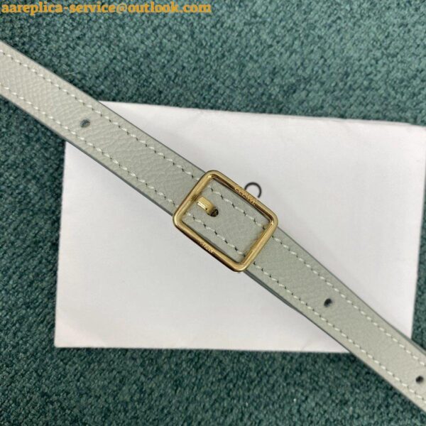 Replica Celine Belt Nano Bag In Vert D'eau Grained Calfskin 11