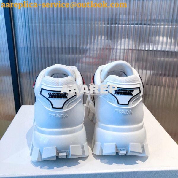 Replica Prada Cloudbust Thunder Sneakers Men Female 2EG293 White 10