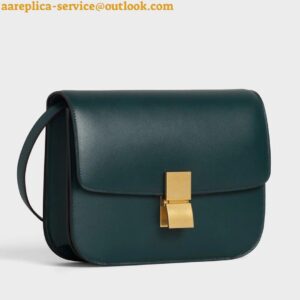 Replica Celine Classic Box Medium Bag In Amazone Box Calfskin 2