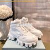 Replica Prada Cloudbust Thunder Sneakers Men/ Female 2TG180 White blac 2