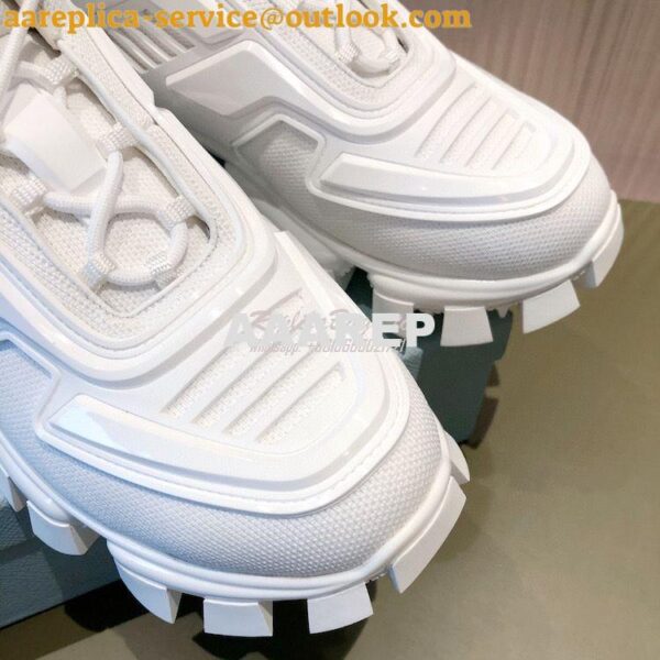 Replica Prada Cloudbust Thunder Sneakers Men/ Female 2TG180 White 6