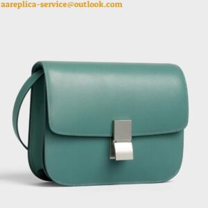 Replica Celine Classic Box Medium Bag In Celadon Box Calfskin 2