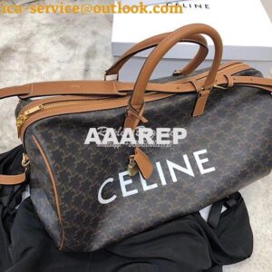 Replica Celine Large Voyage Bag In Triomphe Canvas 191472 2