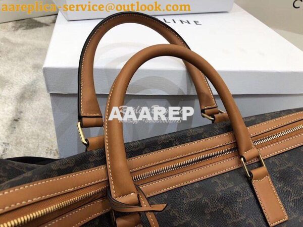 Replica Celine Large Voyage Bag In Triomphe Canvas 191472 8