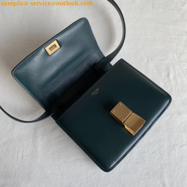 Replica Celine Classic Box Small Bag In Amazone Box Calfskin 6