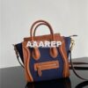 Replica Celine Luggage Bag In Textile And Natural Calfskin 189242 Tan/ 2