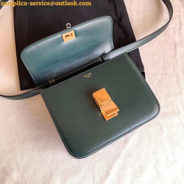 Replica Celine Classic Box Teen Bag In Amazone Box Calfskin 12