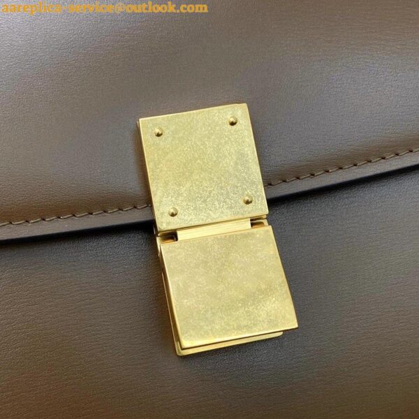 Replica Celine Classic Box Teen Bag In Camel Box Calfskin 9