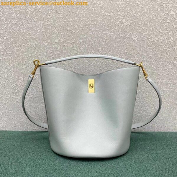 Replica Celine Bucket 16 Bag In Mineral Smooth Calfskin 3