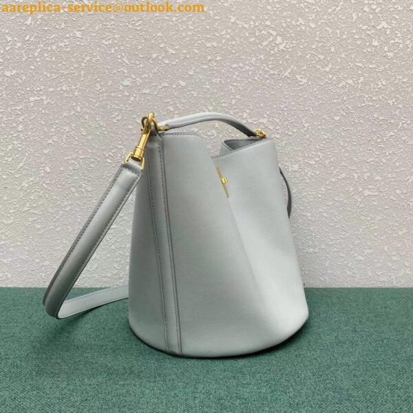 Replica Celine Bucket 16 Bag In Mineral Smooth Calfskin 7