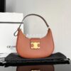 Replica Celine Medium Ava Triomphe Bag In Triomphe Canvas and Calfskin 2