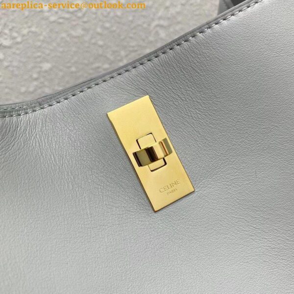 Replica Celine Bucket 16 Bag In Mineral Smooth Calfskin 12