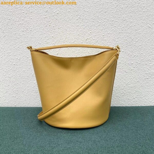 Replica Celine Bucket 16 Bag In Yellow Soft Bare Calfskin 6