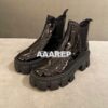 Replica Prada Monolith padded nappa leather sandals 55mm 1X123N