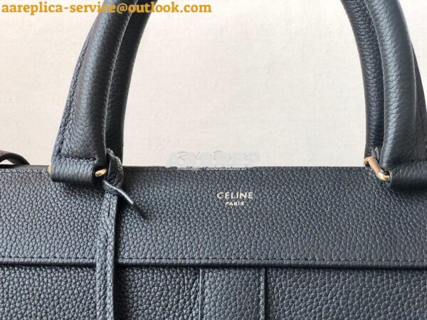 Replica Celine Medium Cabas De France Bag In Grained Calfskin 192663 B 5