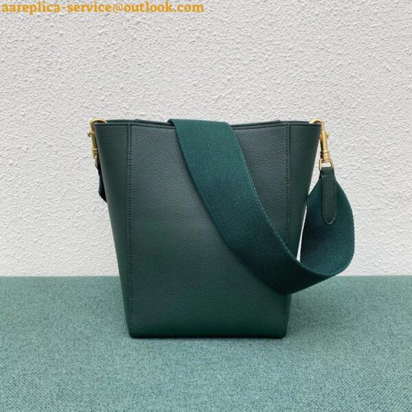 Replica Celine Sangle Small Bucket Bag In Amazone Calfskin 9