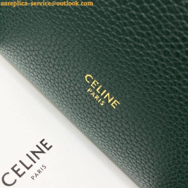 Replica Celine Sangle Small Bucket Bag In Amazone Calfskin 10