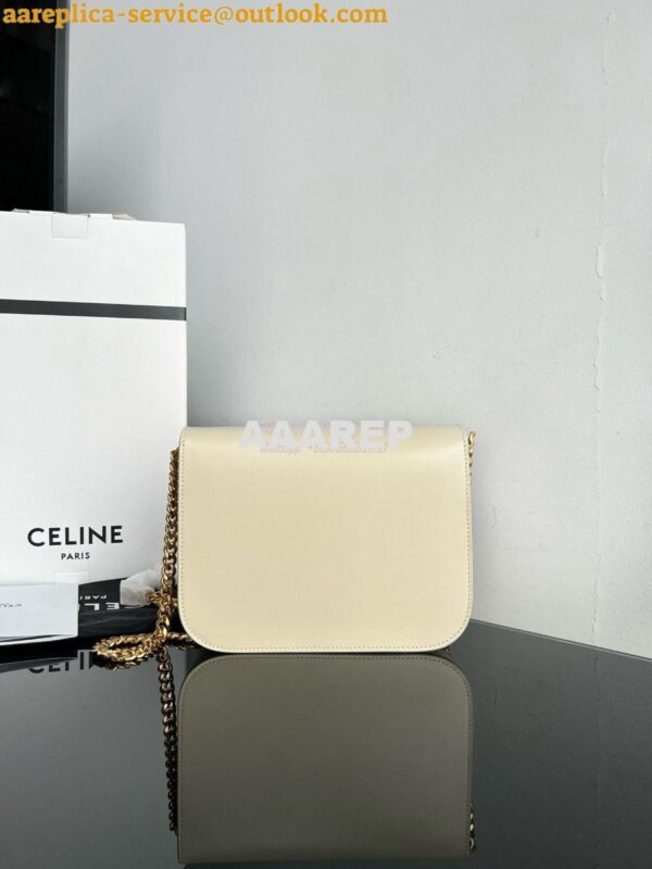 Replica Celine Medium College Bag In Shiny Calfskin 113583 Pampa 10