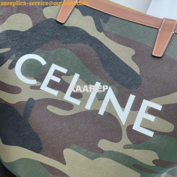 Replica Celine Medium couffin bag in triomphe canvas celine khaki prin 4