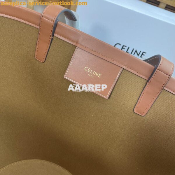 Replica Celine Medium couffin bag in triomphe canvas celine khaki prin 7