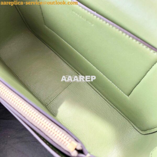 Replica Celine Medium Frame Bag in green/mint Shiny Smooth Calfskin 18 12