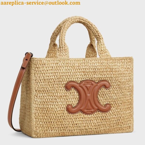 Replica Celine Small Cabas Bag in Raffia