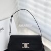 Replica Celine Medium Frame Shoulder Bag in Ruby/ Apricot Shiny Smooth