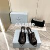 Replica Prada Brushed Leather Laced Booties 1T360M 2