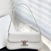 Replica Celine Medium Lola Bag In Triomphe Canvas Two-tone 115533 Blac 2