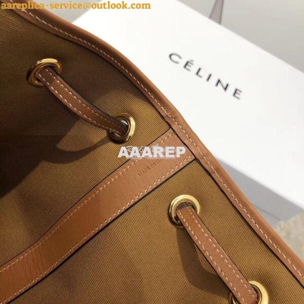 Replica Celine Medium Sailor Bag In Triomphe Canvas 191532 13