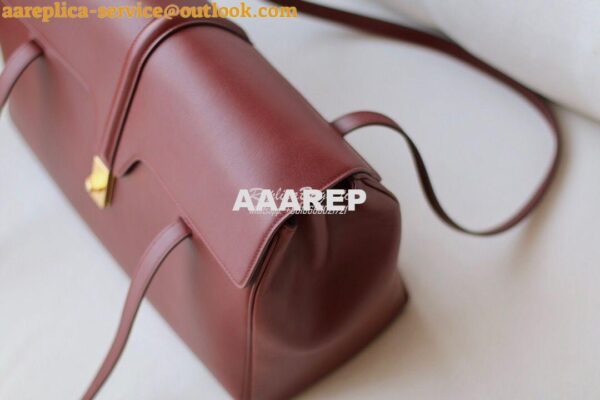 Replica Celine Medium Soft 16 Bag In Smooth Calfskin 195543 Burgundy 9