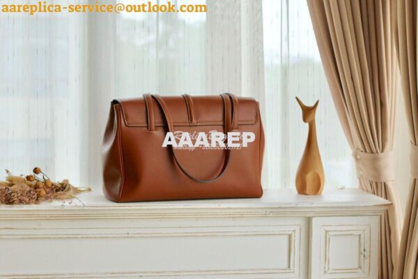 Replica Celine Medium Soft 16 Bag In Smooth Calfskin 195543 Tan 2