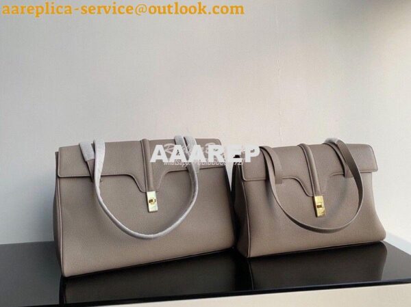 Replica Celine Medium Soft 16 Bag In Supple Grained Calfskin 195543 Pe 3