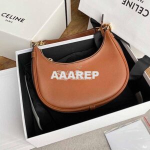 Replica Celine Medium Strap Ava Bag In Smooth Calfskin 196923 Tan