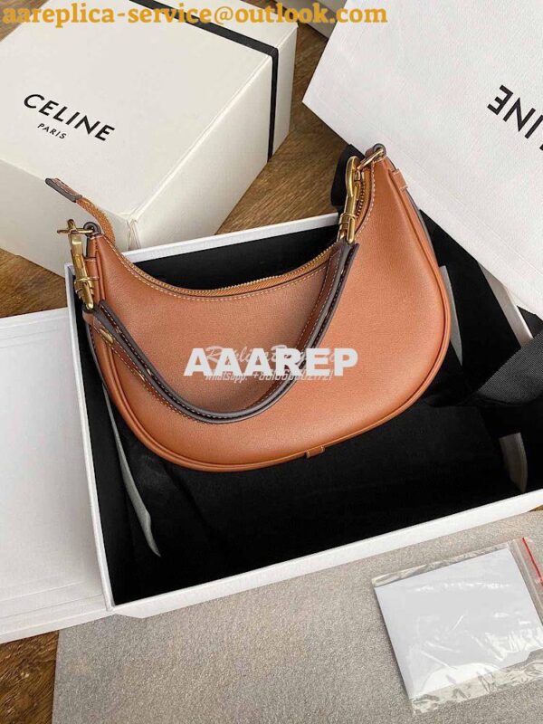 Replica Celine Medium Strap Ava Bag In Smooth Calfskin 196923 Tan 10