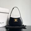 Replica Celine Medium Tilly Bag In Triomphe Canvas And Calfskin 115702 2