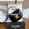 Replica Celine Medium Wiltern Bag in Smooth Calfskin 113673 Black