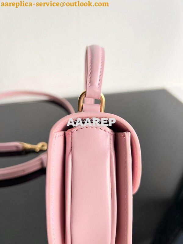 Replica Celine Mini Besace Clea In Shiny Calfskin 10L063 Rose 10