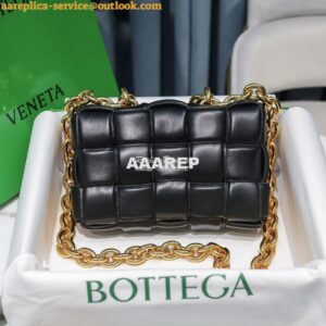 Replica Bottega Veneta BV The Chain Cassette 631421 Black 2