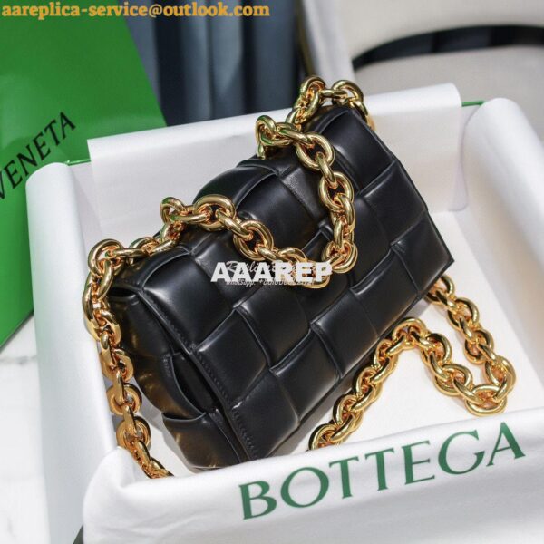 Replica Bottega Veneta BV The Chain Cassette 631421 Black 3