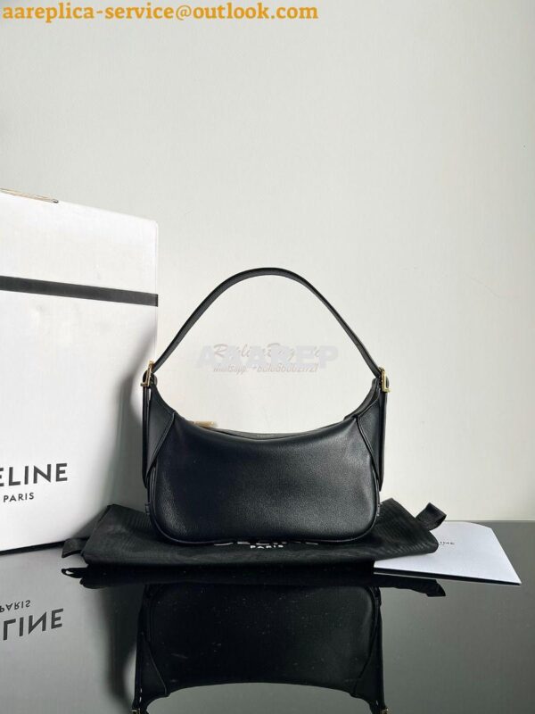 Replica Celine Mini Romy In Supple Calfskin 10K123 Black