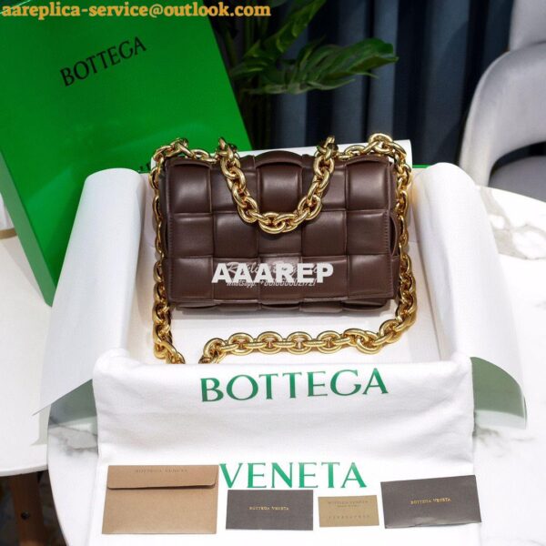 Replica Bottega Veneta BV The Chain Cassette 631421 Fondente