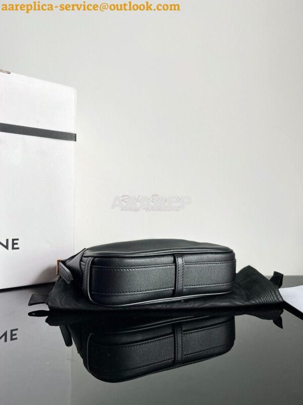 Replica Celine Mini Romy In Supple Calfskin 10K123 Black 18