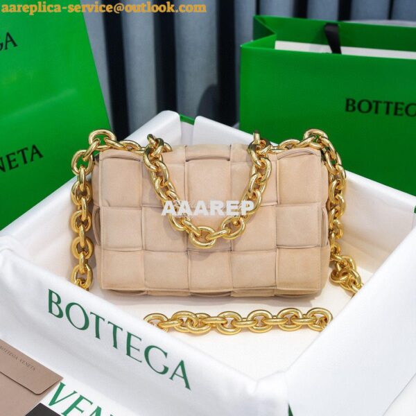 Replica Bottega Veneta BV The Chain Cassette 631421 in Suede Cashmere