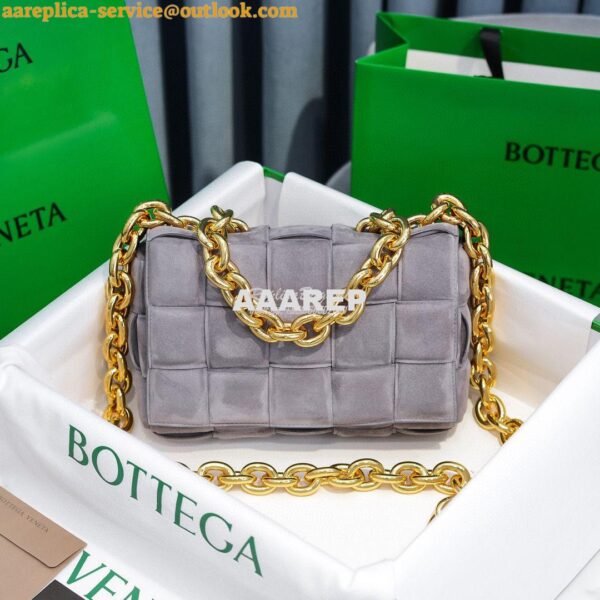 Replica Bottega Veneta BV The Chain Cassette 631421 in Suede Cashmere