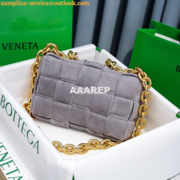 Replica Bottega Veneta BV The Chain Cassette 631421 in Suede Cashmere 2