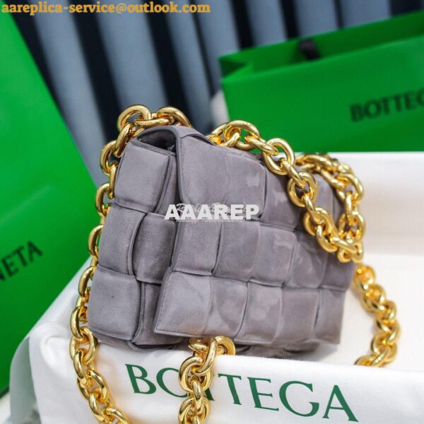 Replica Bottega Veneta BV The Chain Cassette 631421 in Suede Cashmere 3