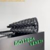 Replica Bottega Veneta Andiamo Small East/West Bag In Black Intrecciato Lambskin